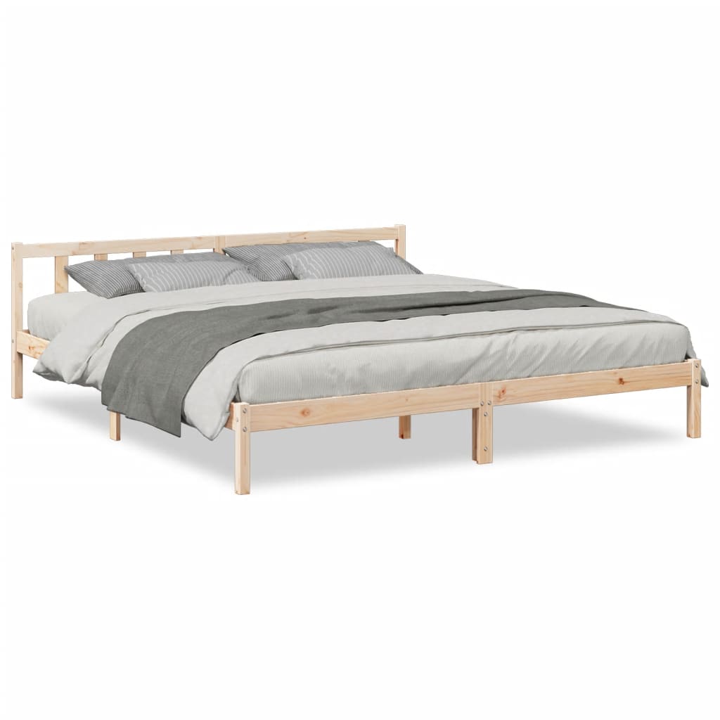 Ekstra lang sengeramme uten madrass 180x220 cm heltre furu