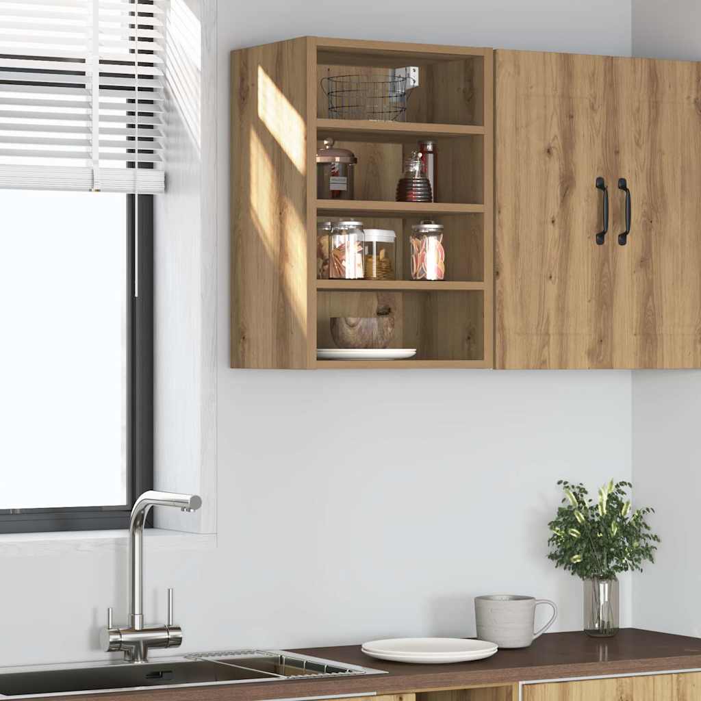 Hengende skap "Riga" artisan eik 40x29,5x60 cm konstruert tre