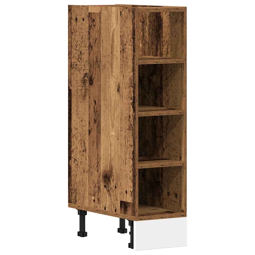 Bunnskap "Riga" gammelt tre 20x44,5x81,5 cm konstruert tre
