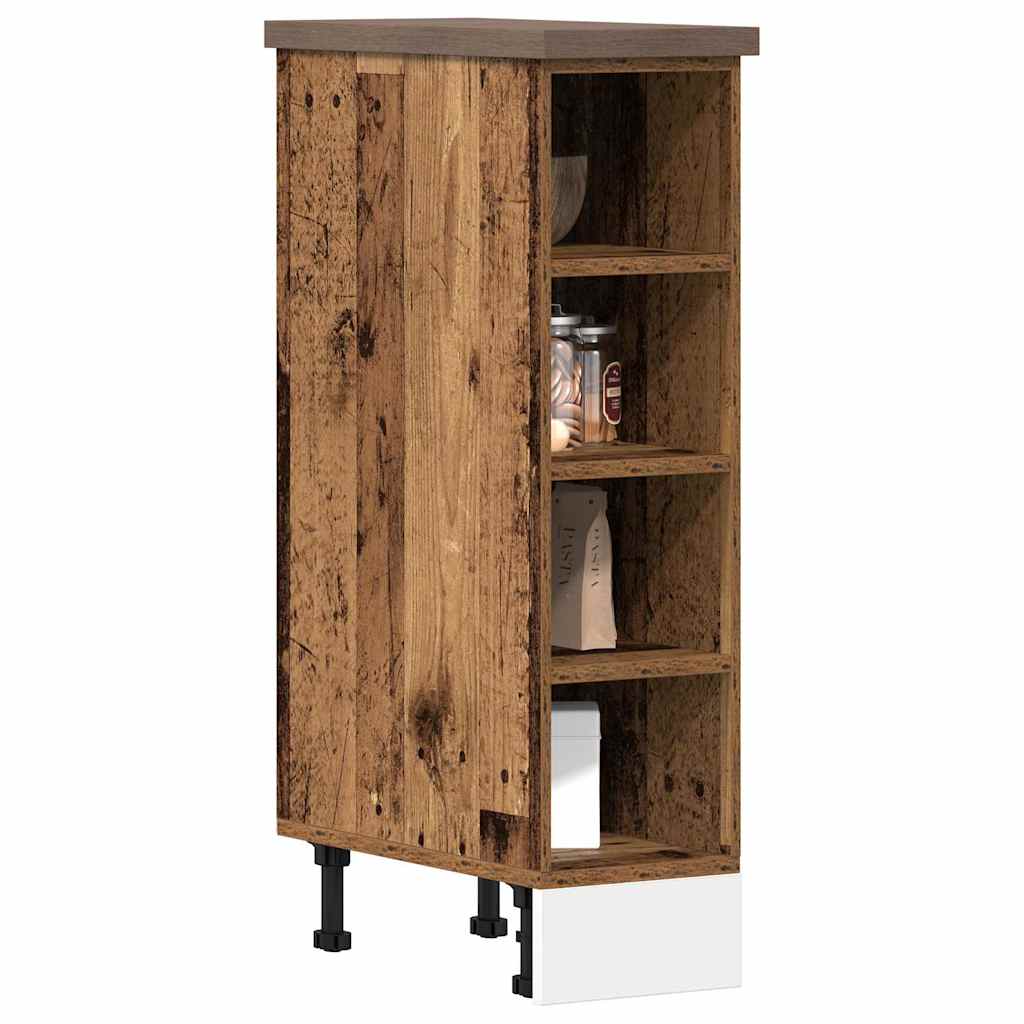 Bunnskap "Riga" gammelt tre 20x44,5x81,5 cm konstruert tre