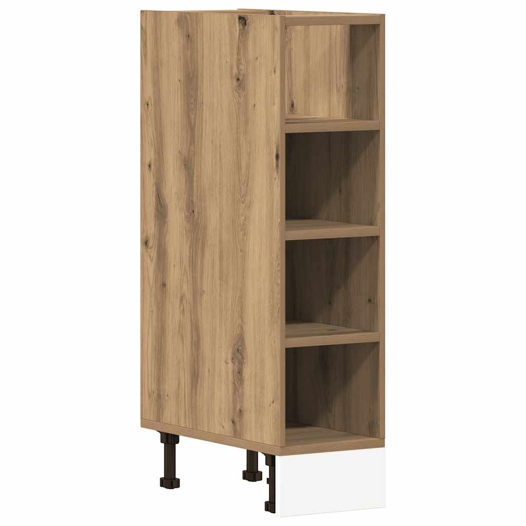 Bunnskap "Riga" artisan eik 20x44,5x81,5 cm konstruert tre