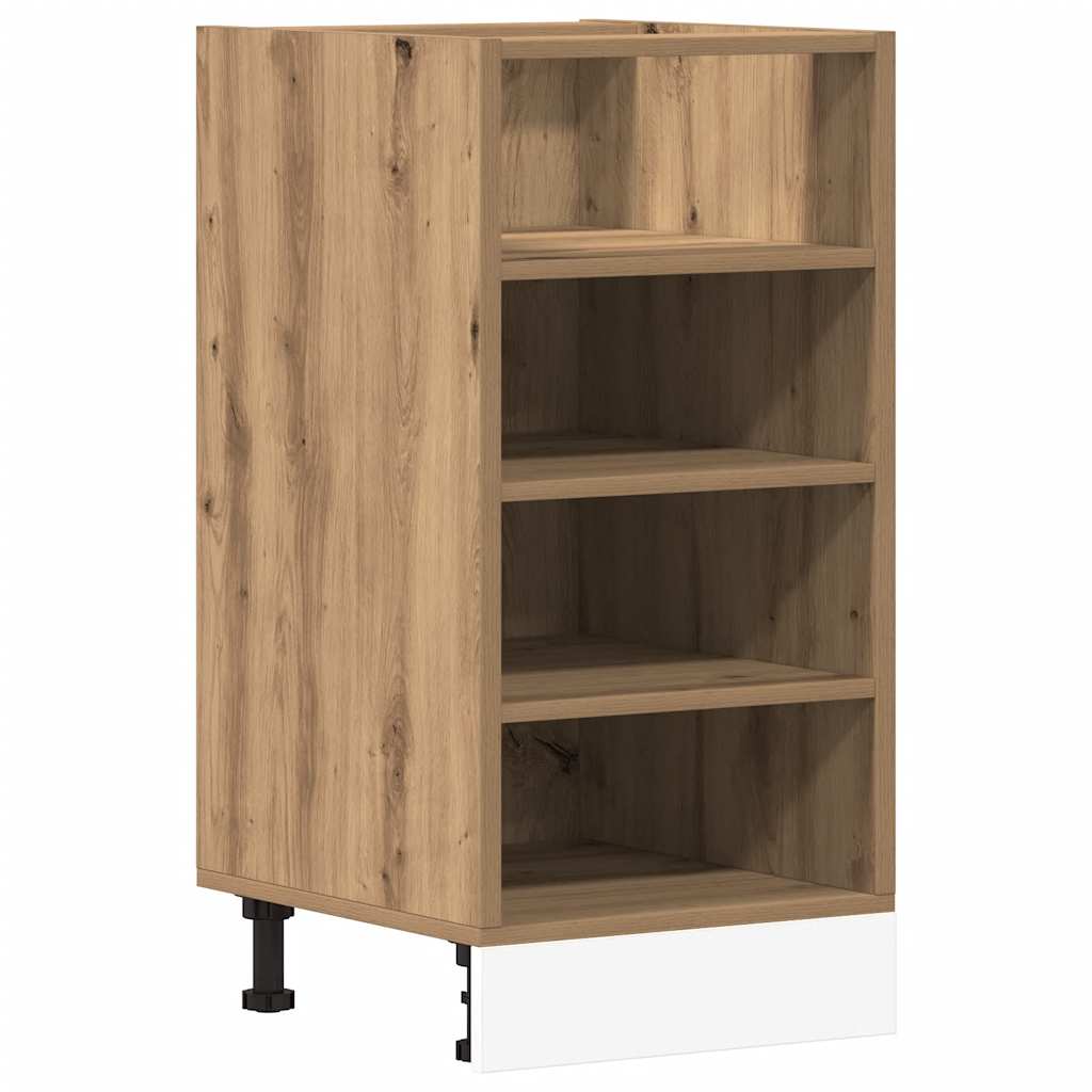 Bunnskap "Riga" artisan eik 40x44,5x81,5 cm konstruert tre