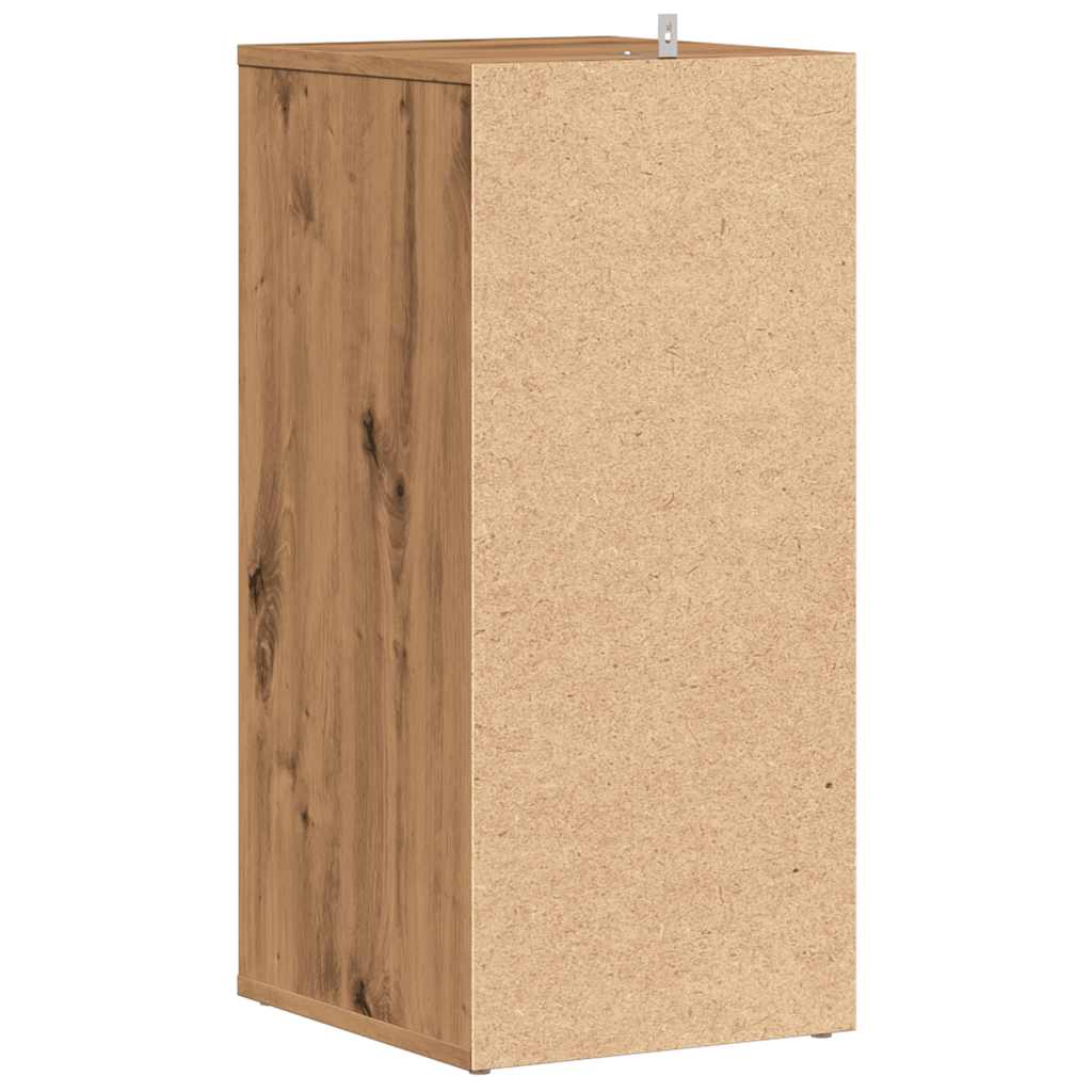 Skohyller svart 2 stk artisan eik 32x35x70 cm konstruert tre