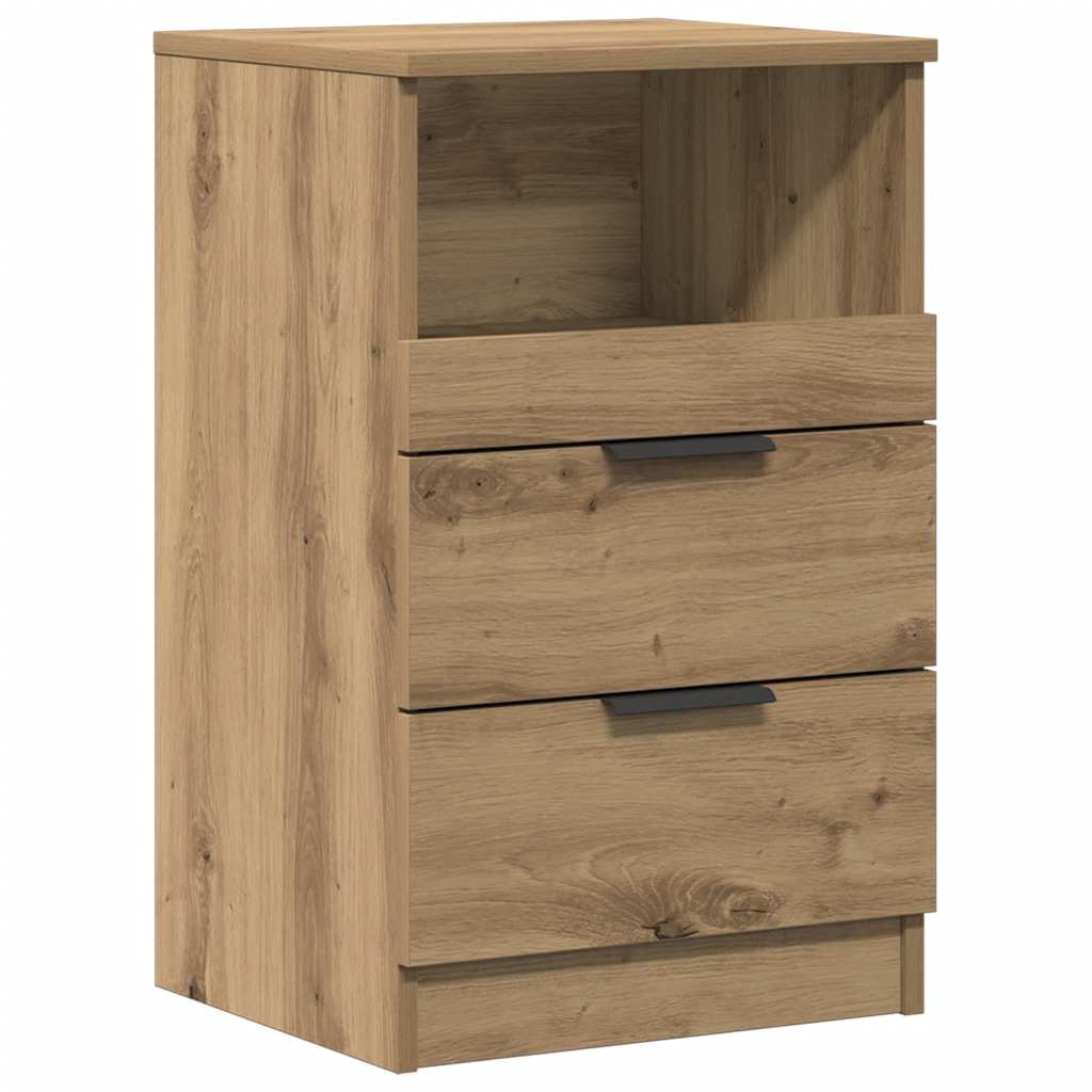 Nattbord artisan eik 40x36x65 cm konstruert tre