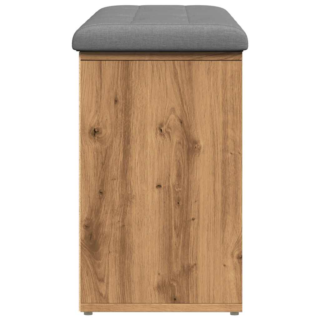 Skohylle artisan eik 102x32x50 cm konstruert tre