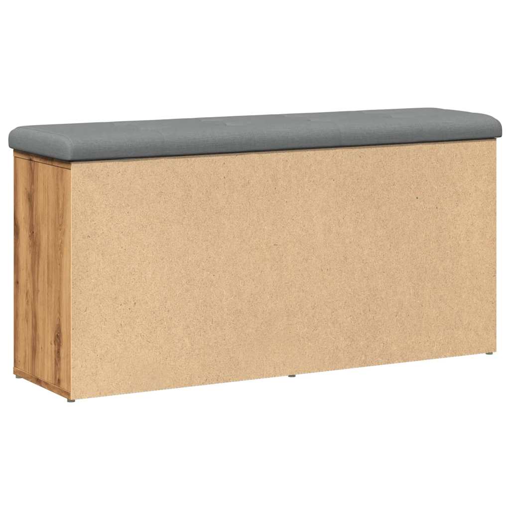 Skohylle artisan eik 102x32x50 cm konstruert tre