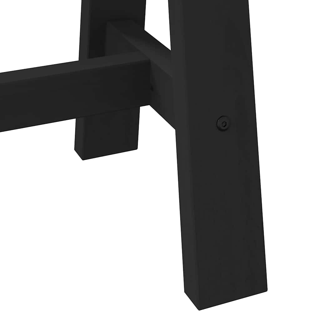 Konsollbord NOAIN A-formede ben 120x30x75 cm heltre furu