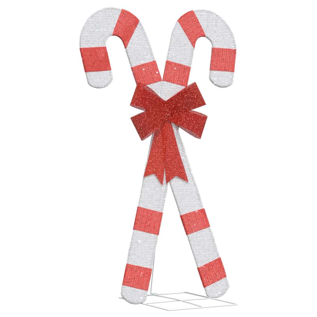Julepynt candy cane 50 LEDs varm hvit