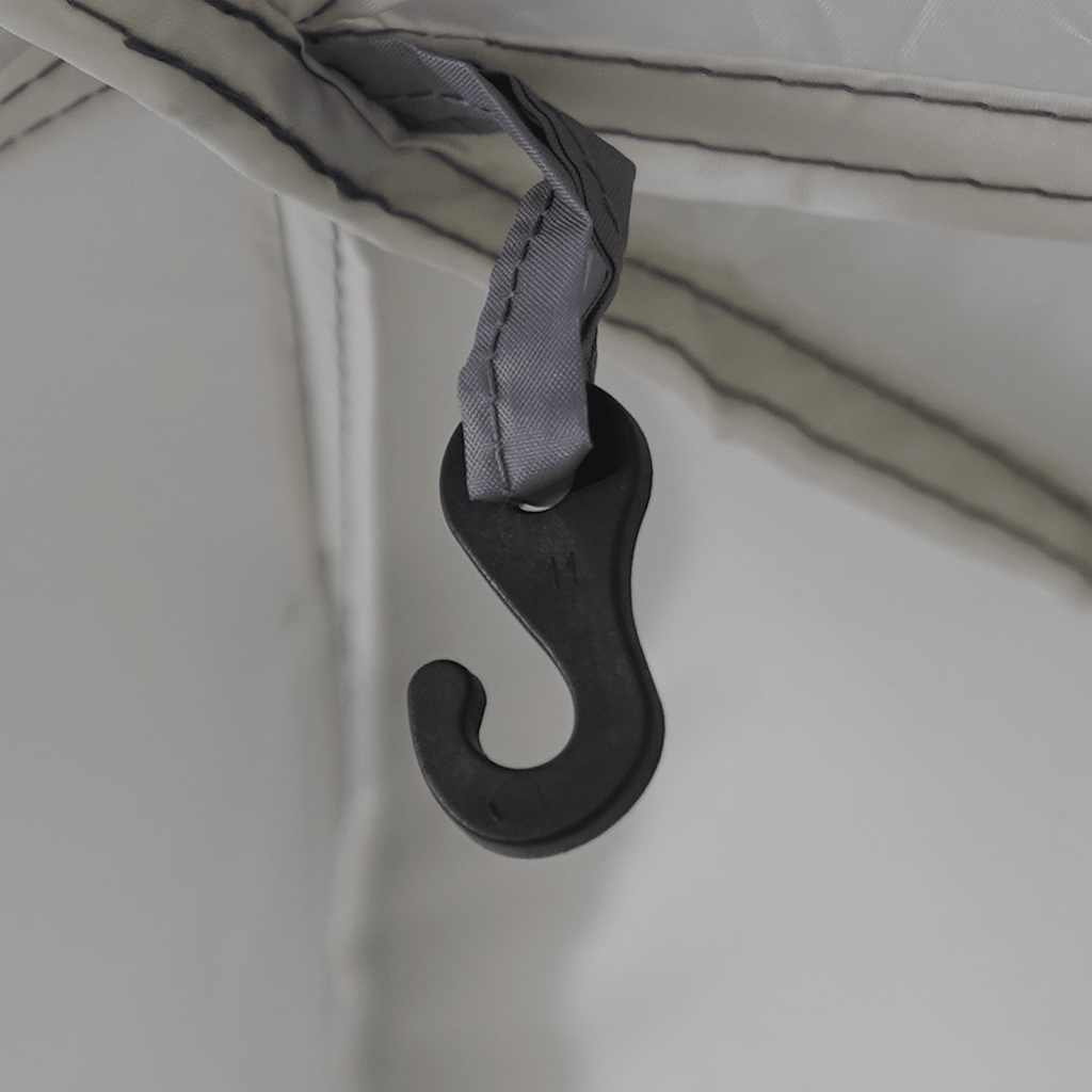 Partytelt grå vanntett