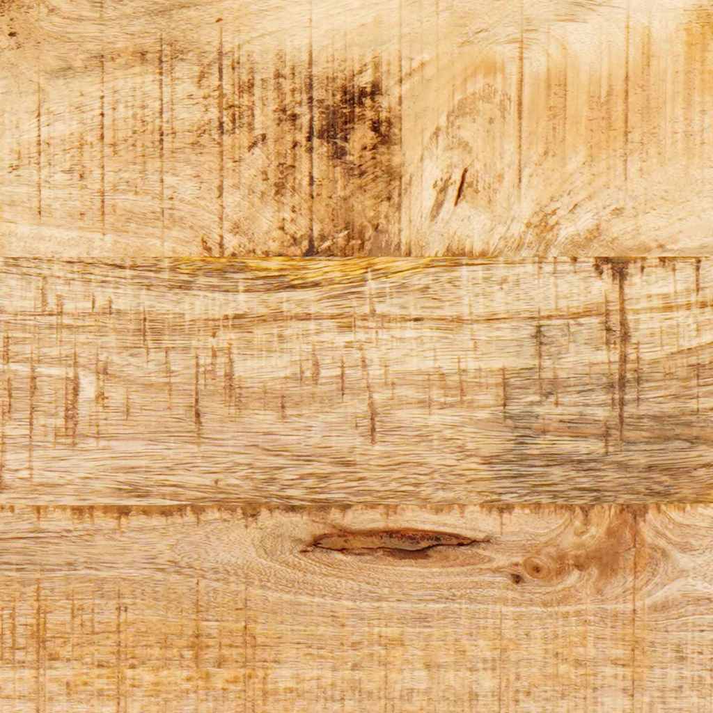 Konsollbord 2 pcs Brun 200 x 33 x 75 cm Heltre grovt mangotre