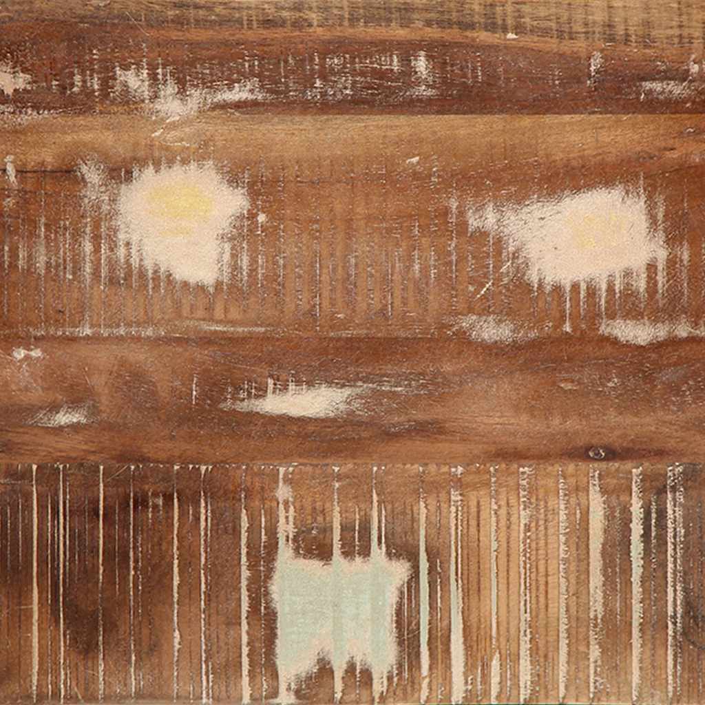 Konsollbord 90x32x75 cm gjenvunnet heltre