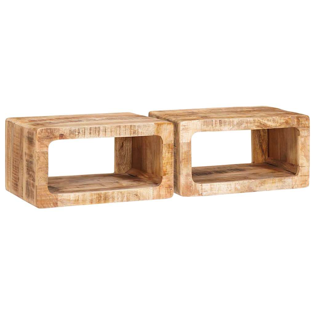 Nattbord 45 x 30 x 24 cm heltre mango