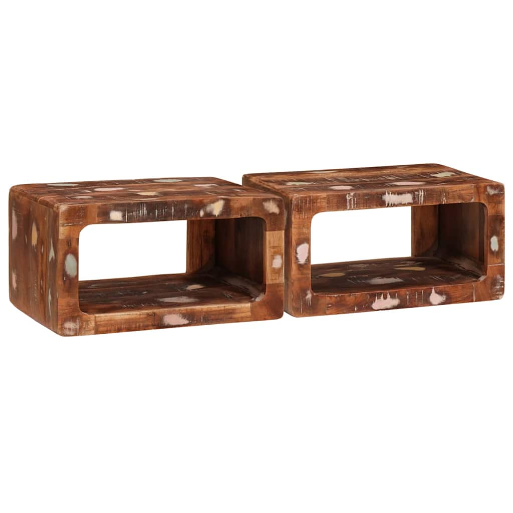 Nattbord 45 x 30 x 24 cm gjenvunnet heltre