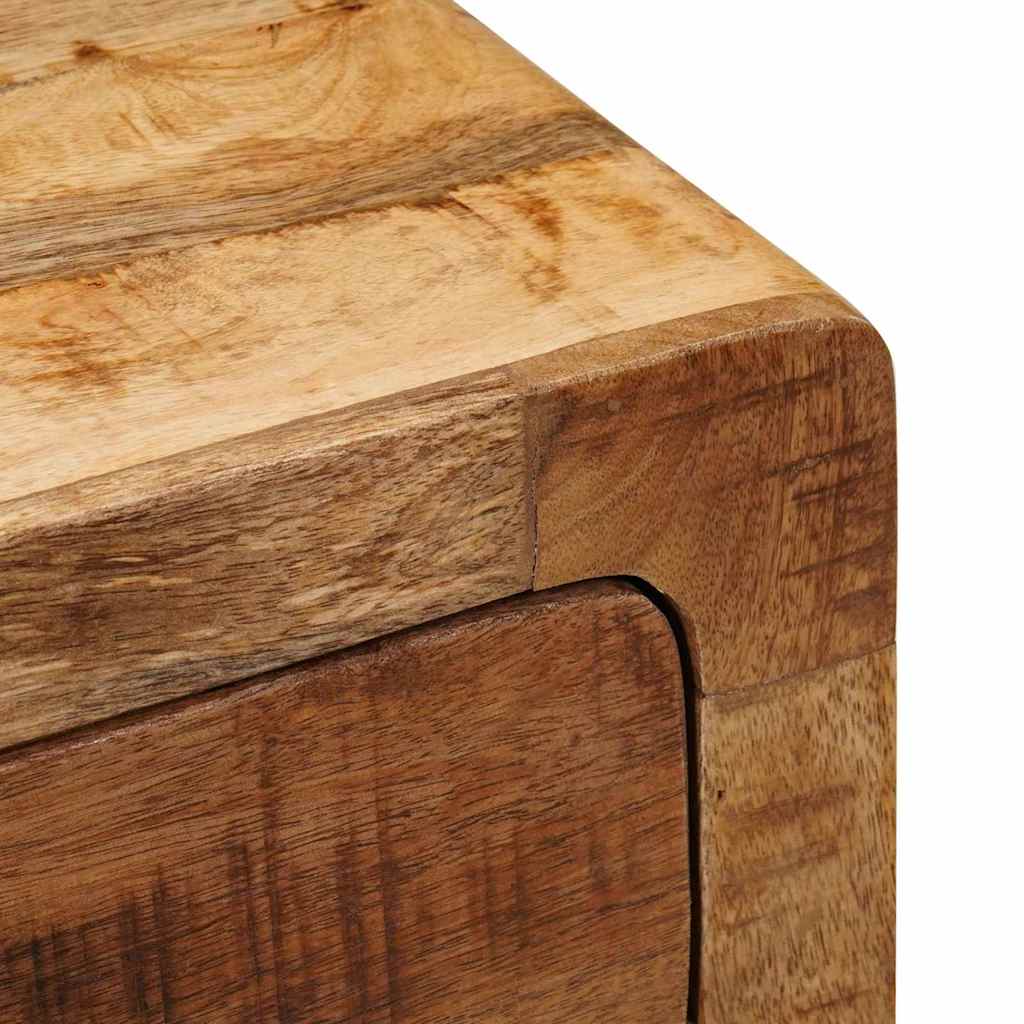 Vegghengt nattbord med skuff Brun 40 x 30 x 36 cm heltre mango