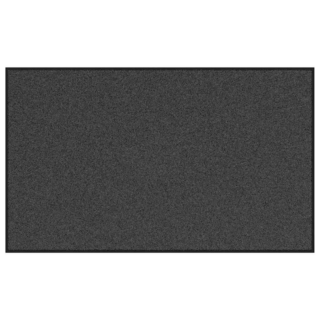 Dørmatte Anthracite og svart 90 x 150 cm Polypropylen og vinyl