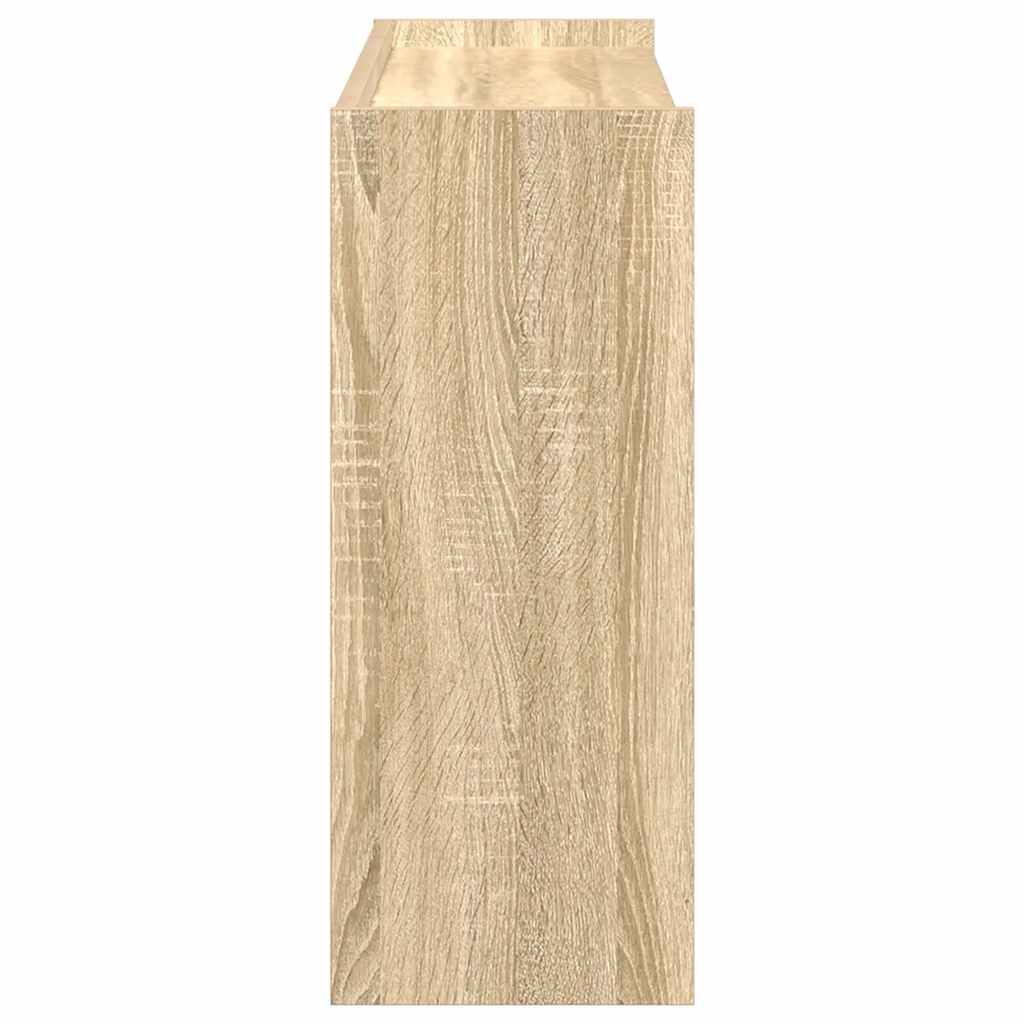 Skohylle sonoma eik 80x25x62 cm konstruert tre