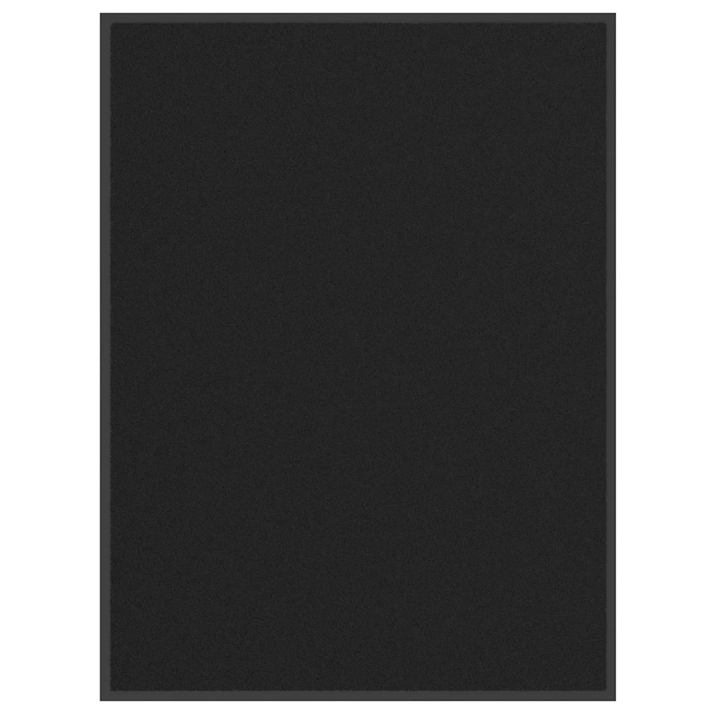 Dørmatte svart 80x120 cm