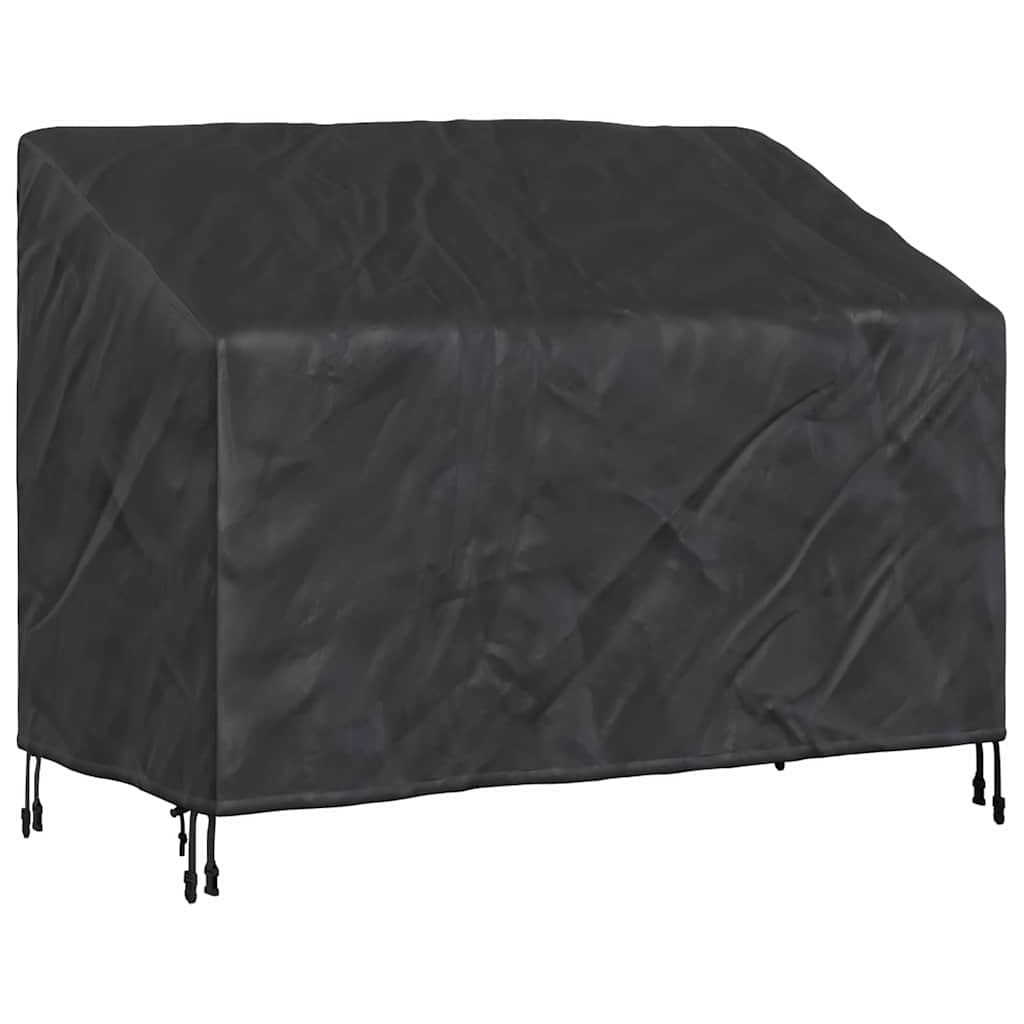 Hagebenkdeksel Svart 134 x 70 x 65 / 94 cm 210D stoff
