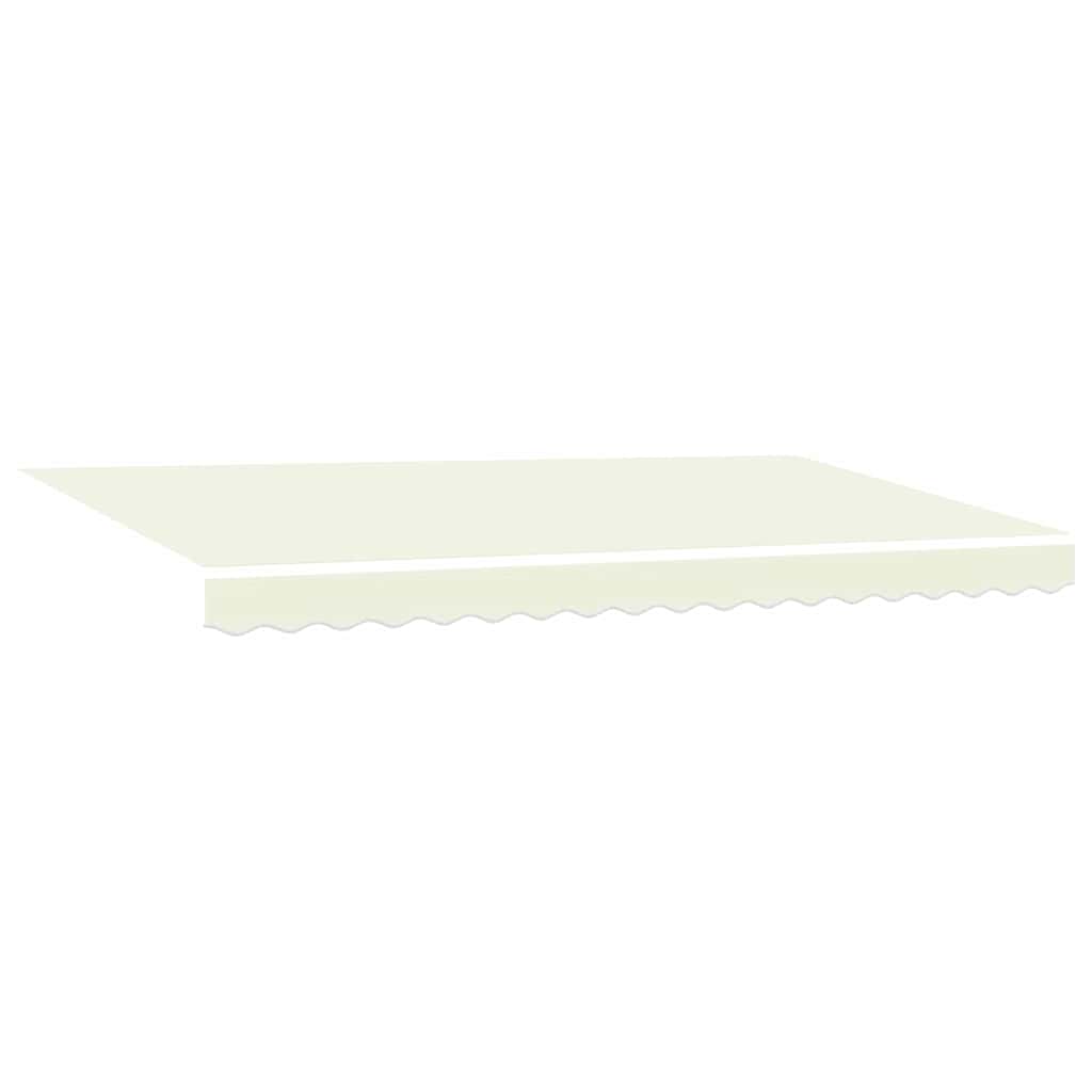 Reserveduk til markise Krem 400 x 200 cm Lerret