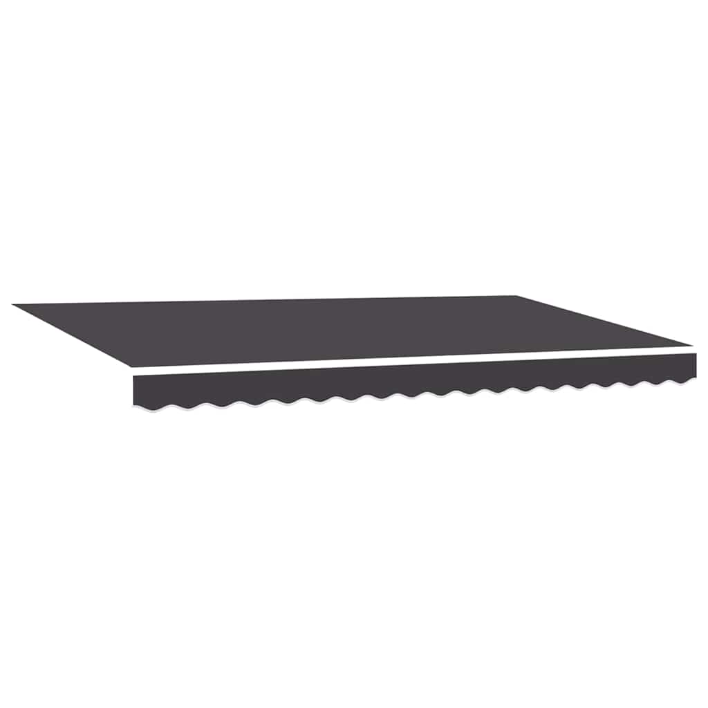 Reserveduk til markise Antrasitt 400 x 200 cm Lerret
