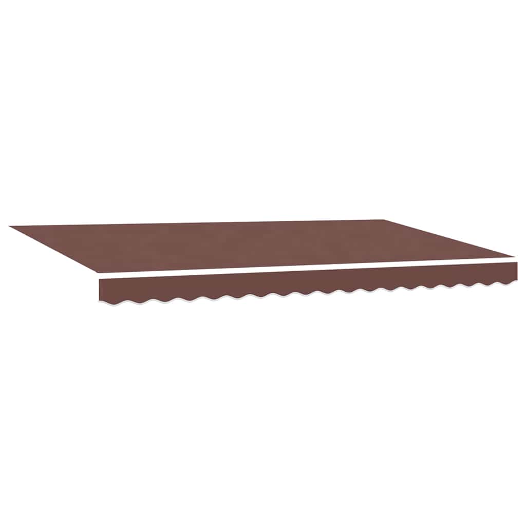 Reserveduk til markise Brun 400 x 200 cm Lerret