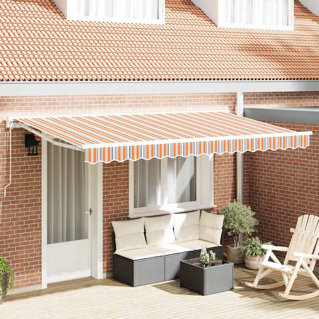 Reserveduk til markise Flerfarget 400 x 200 cm Lerret