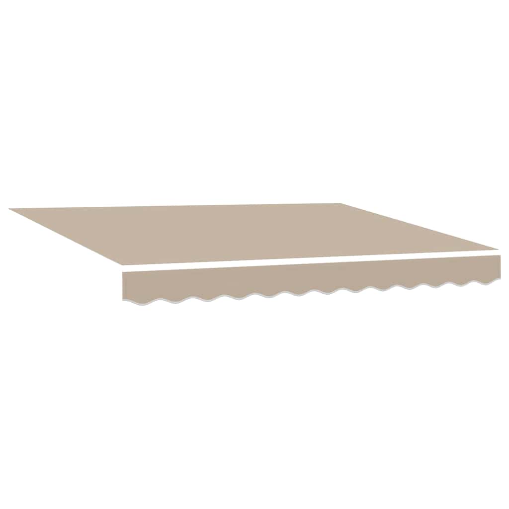 Reserveduk til markise Beige 300 x 250 cm Lerret