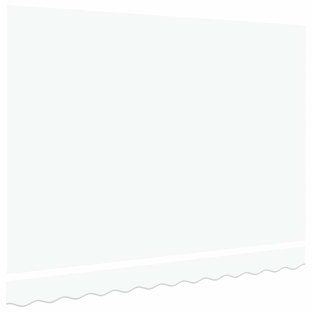 Reserveduk til markise Hvit 350 x 250 cm Lerret
