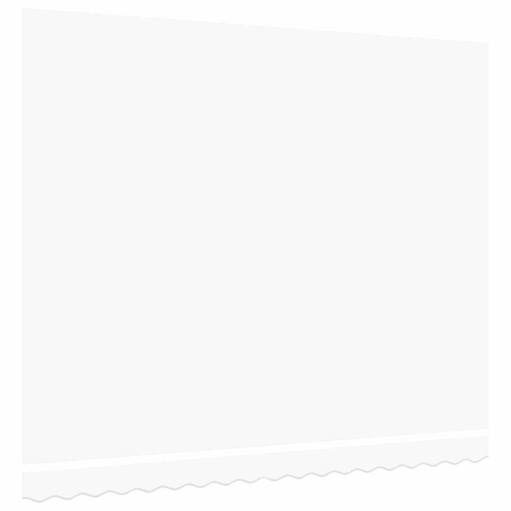 Reserveduk til markise Hvit 400 × 350 cm Lerret