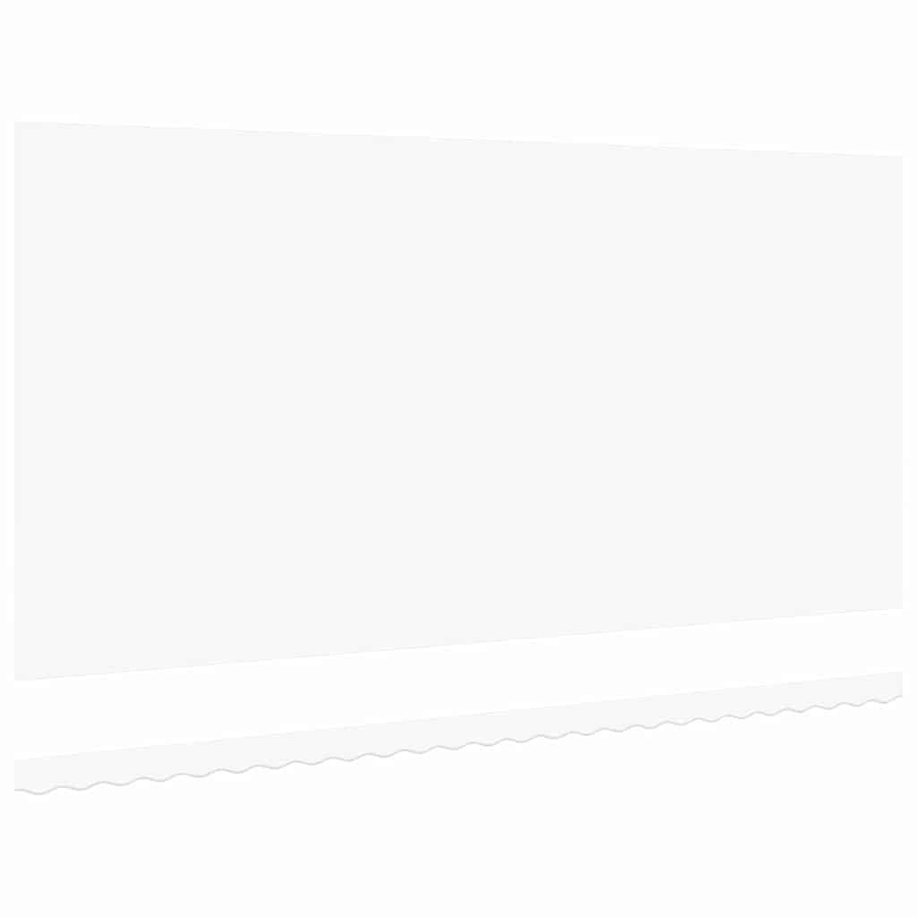 Reserveduk til markise Hvit 600 × 300 cm Lerret