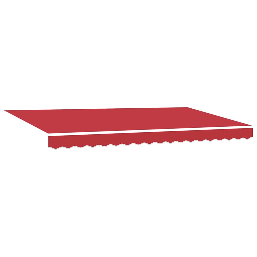 Reserveduk til markise Rød 400 x 200 cm Lerret