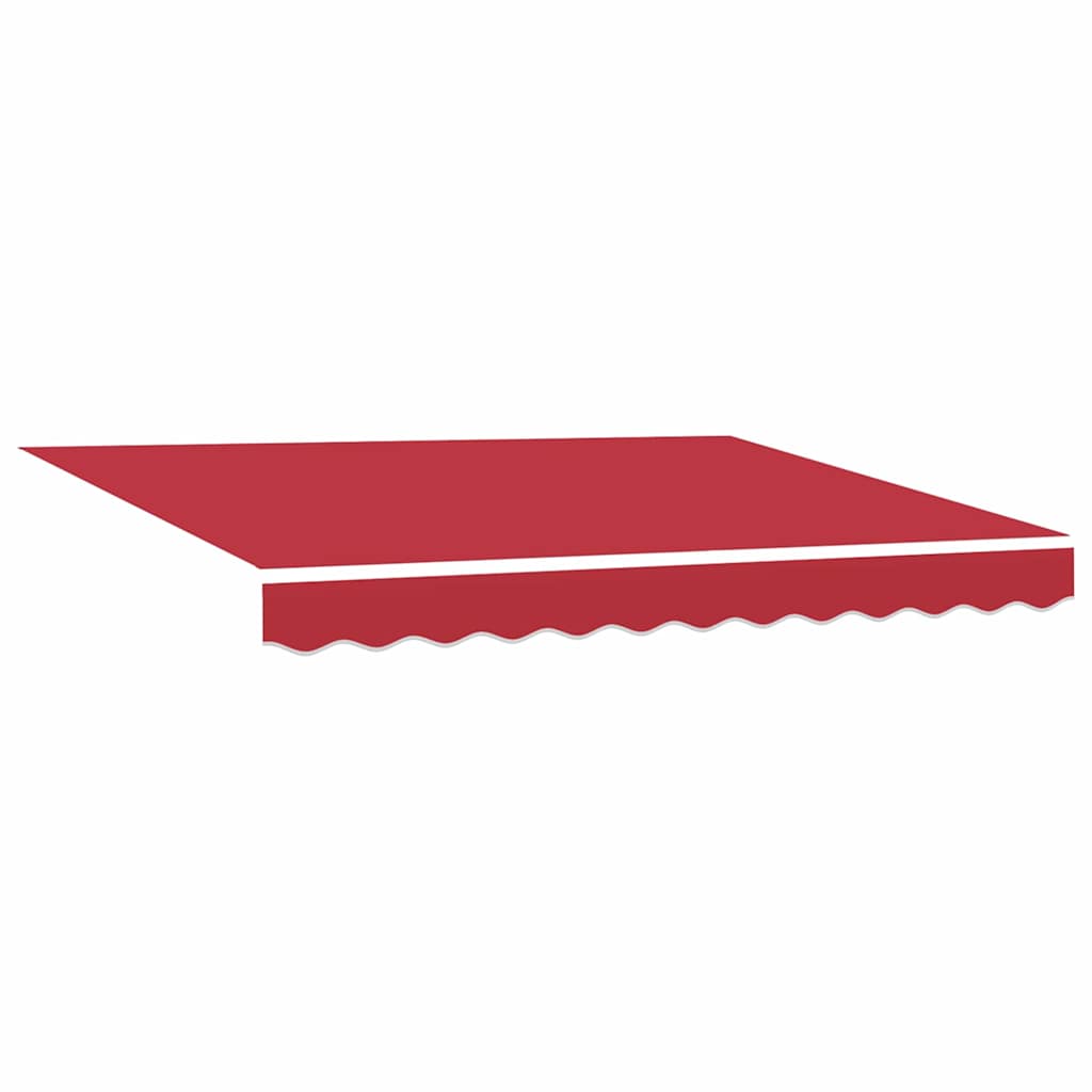 Reserveduk til markise Rød 350 x 250 cm Lerret