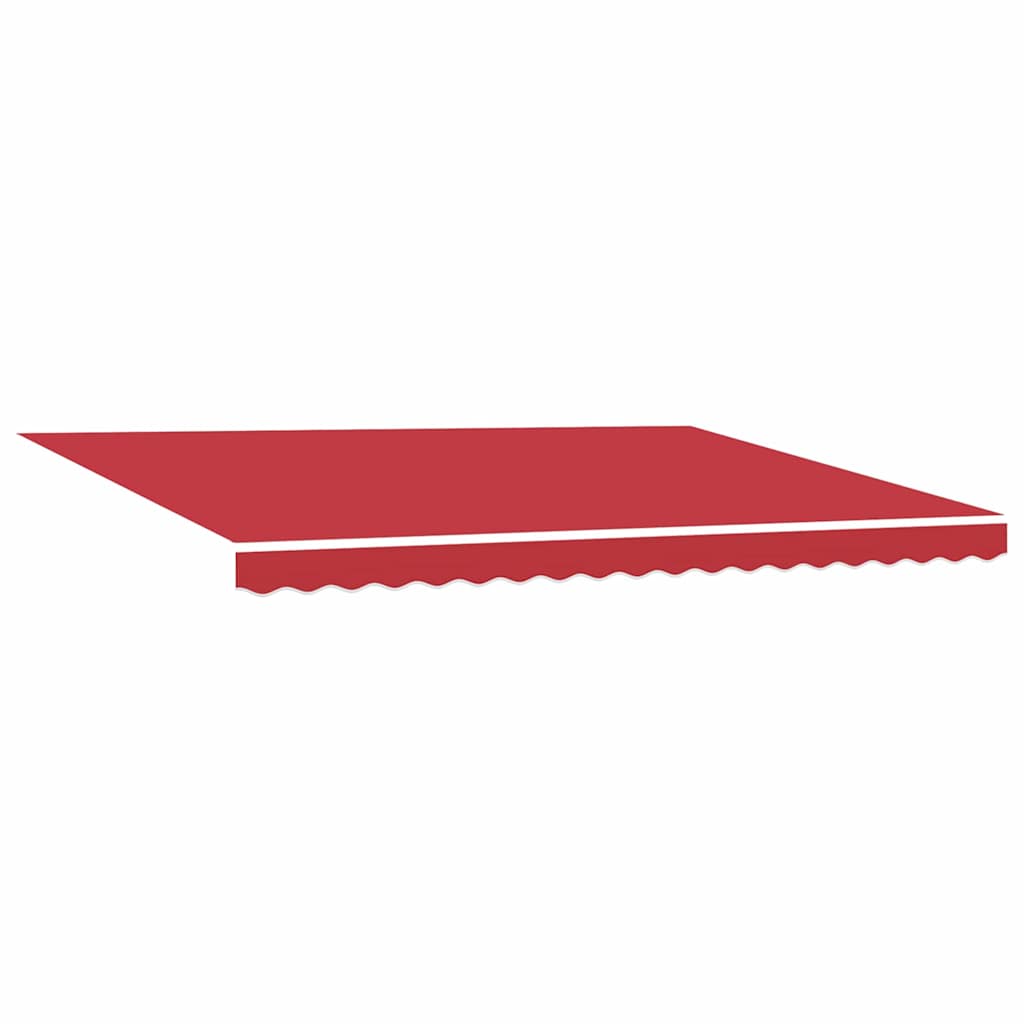Reserveduk til markise Rød 450 × 300 cm Lerret