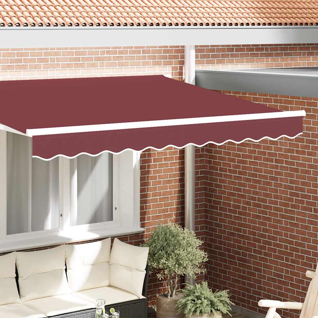 Markiseduk Burgunder 2.3 x 0.2 m Lerret