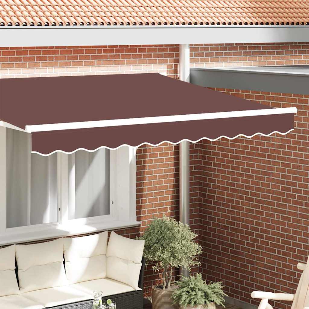 Markiseduk Brun 2.3 x 0.2 m Lerret