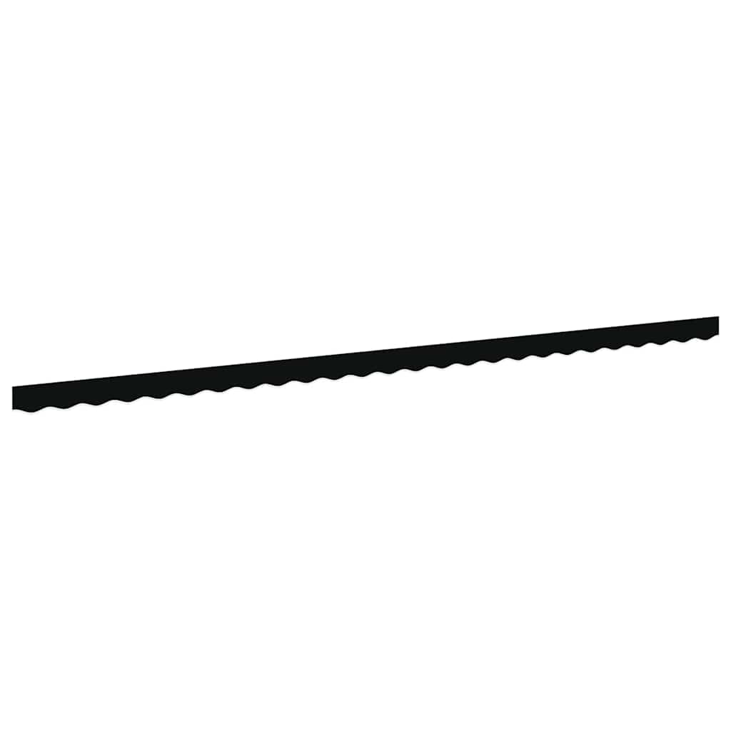 Markiseduk Svart 5.8 x 0.2 m Lerret