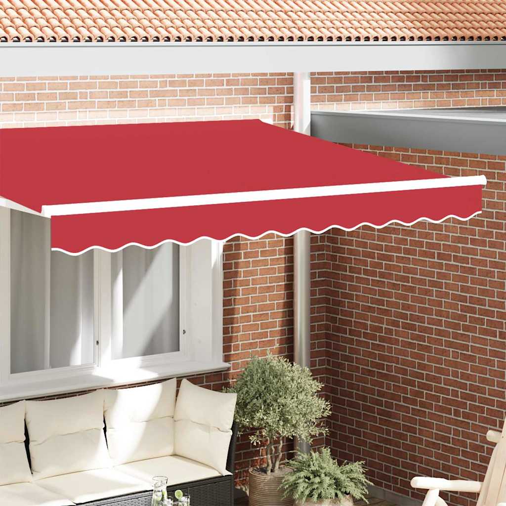 Markiseduk Rød 2.8 x 0.2 m Lerret