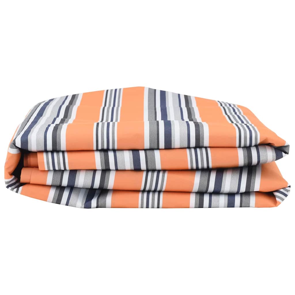 Reserveduk til markise Blå og oransje 10 x 1.6 m stoff