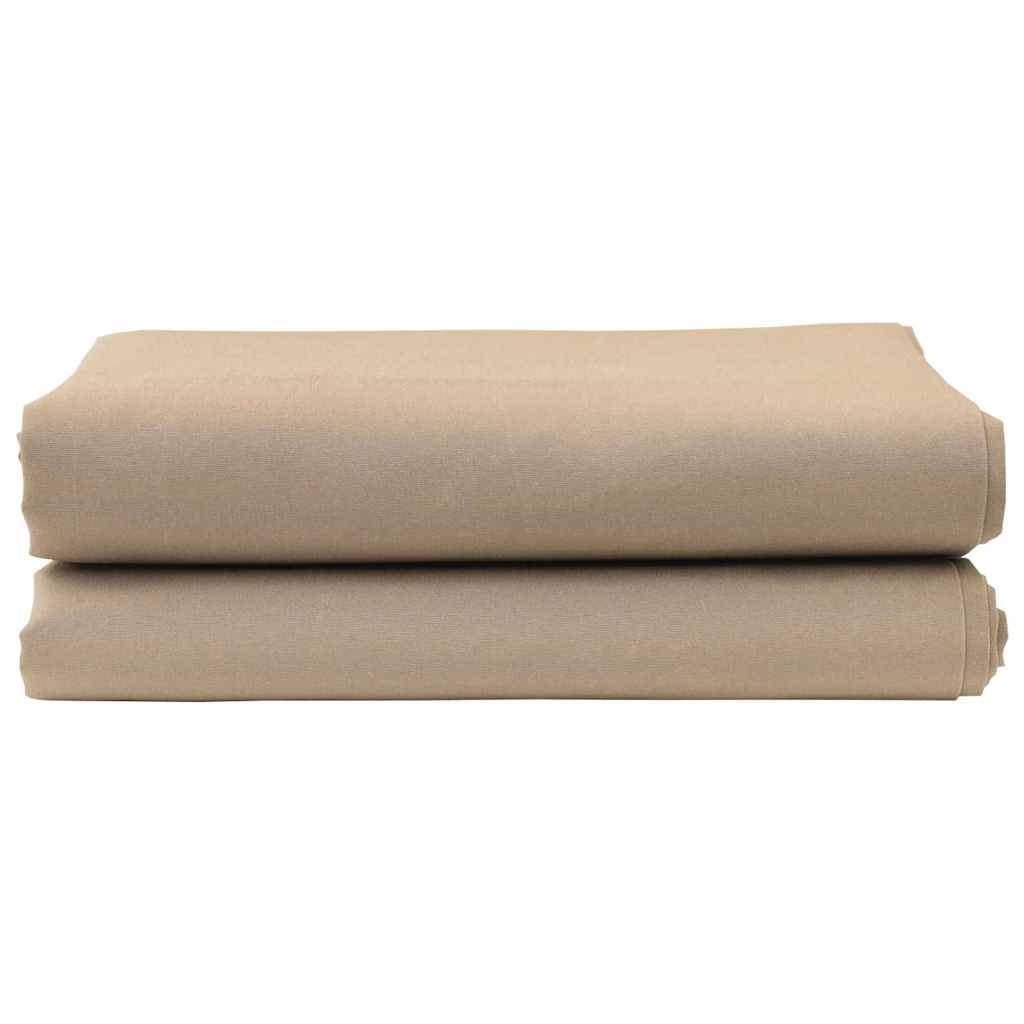 Reserveduk til markise Beige 10 x 1.6 m jern
