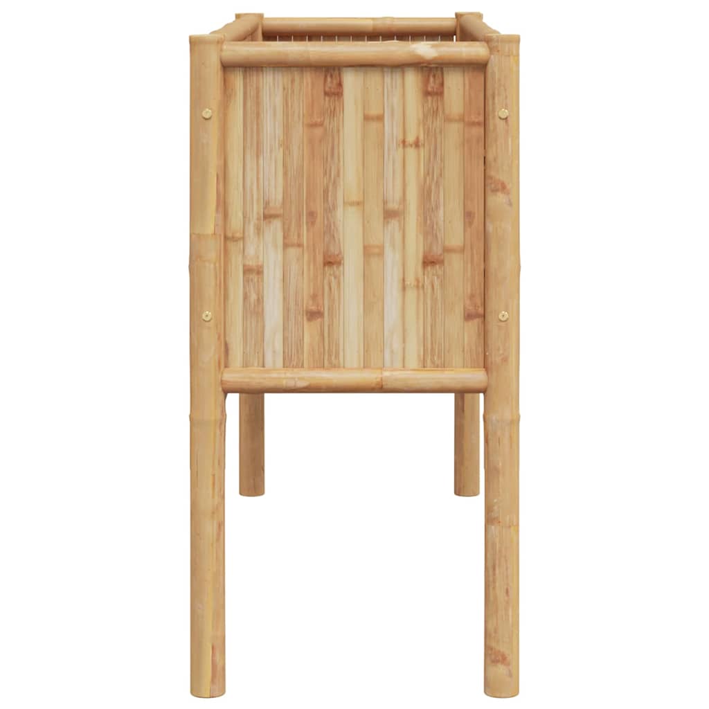 Høybed Brun 110 x 35 x 70 cm Bambus