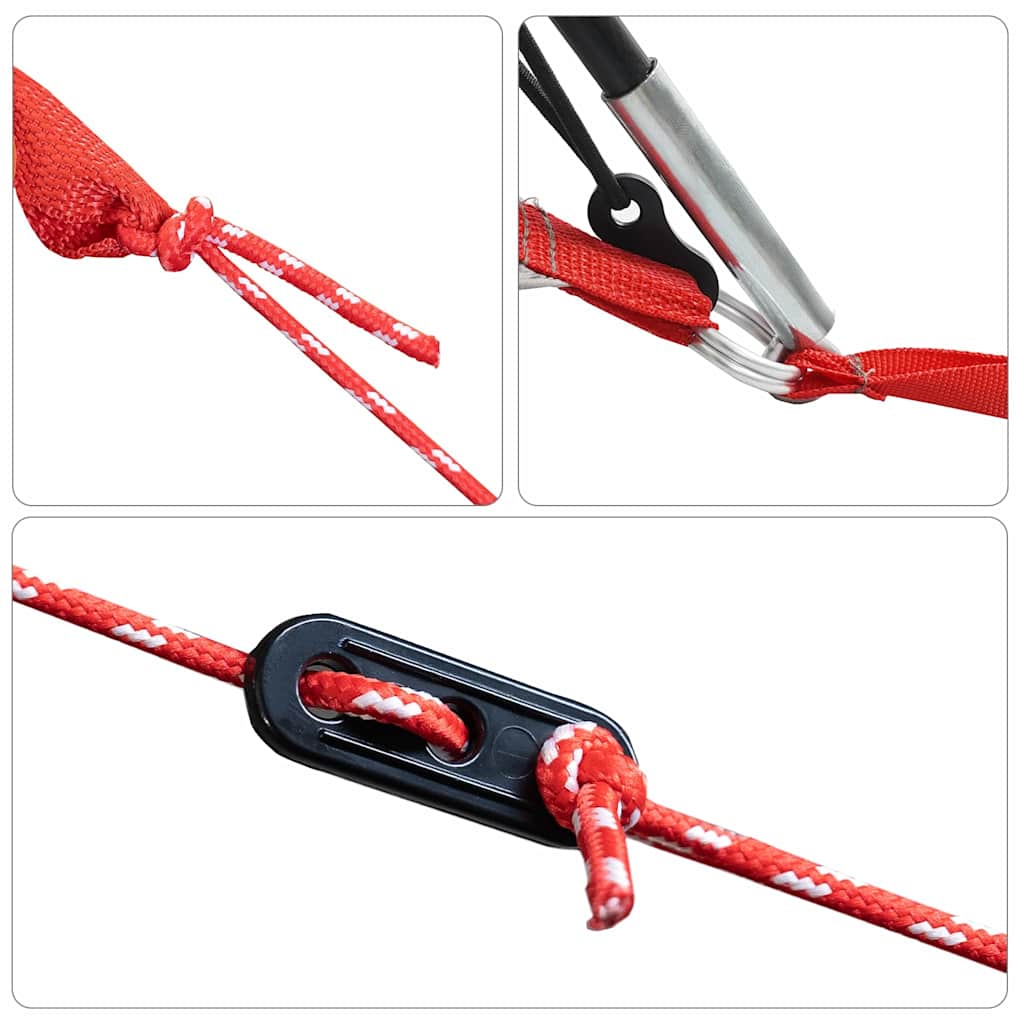 Sykkelbod med tak med lagring med luftventil Grønn 256 x 222 x 182 cm