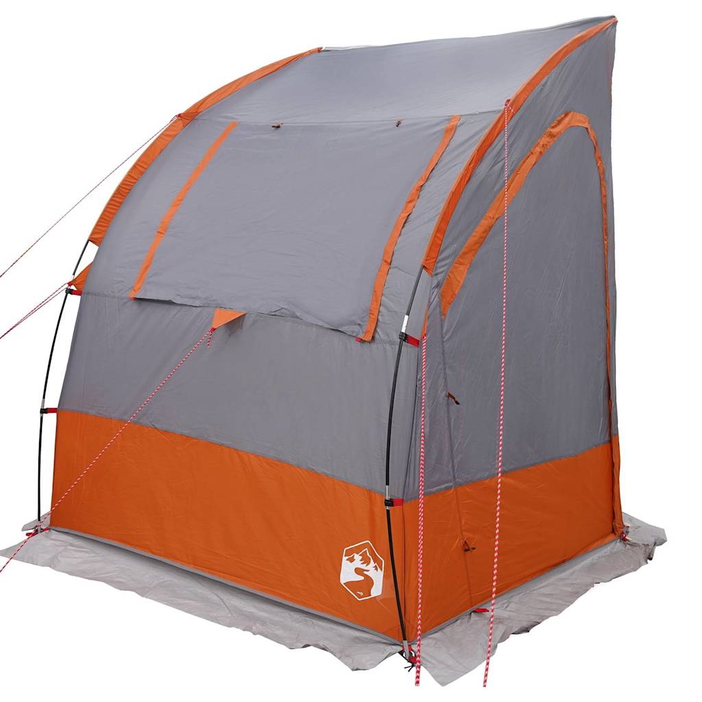 Telt Grå og oransje og svart 194 x 180 x 210 cm Polyester