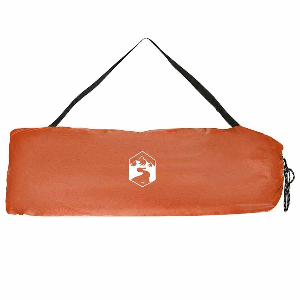 Innertelt med tak Grå og Oransje 280 x 220 x 176 cm taft