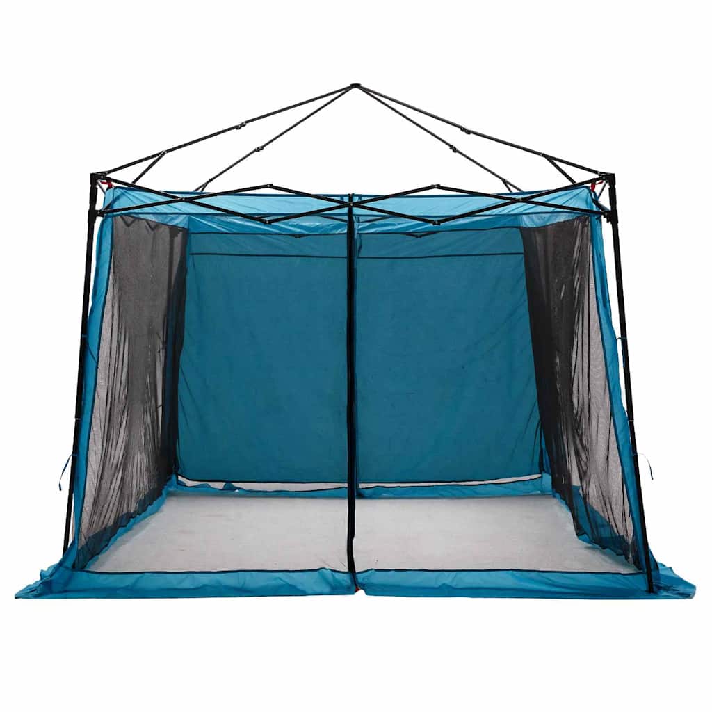 Telt med tak Annet med luftventil Justerbar Blå og svart 303 x 303 cm