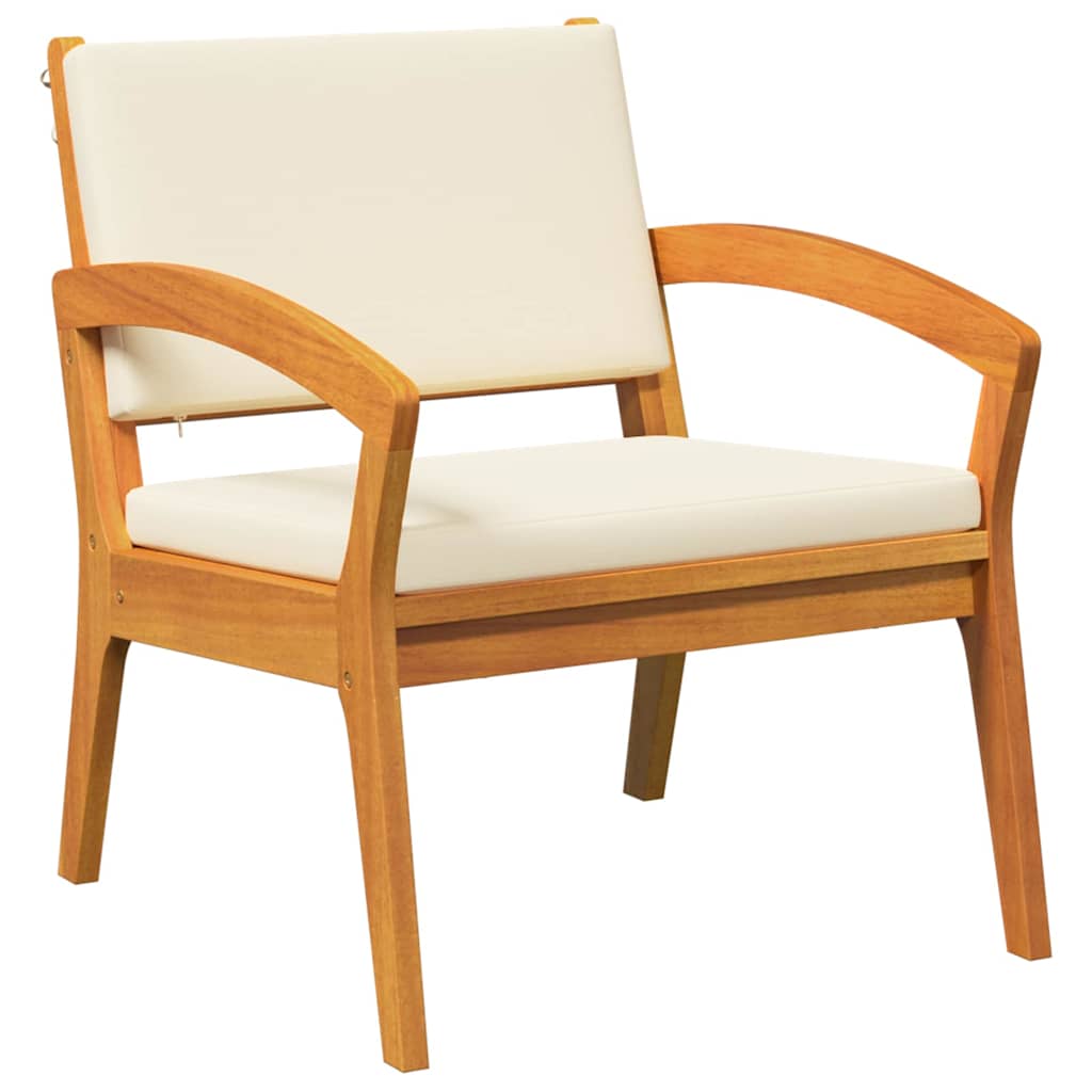 Hagemøbler 2 stk 59,5x70,5x72,5 cm Solid akasietre