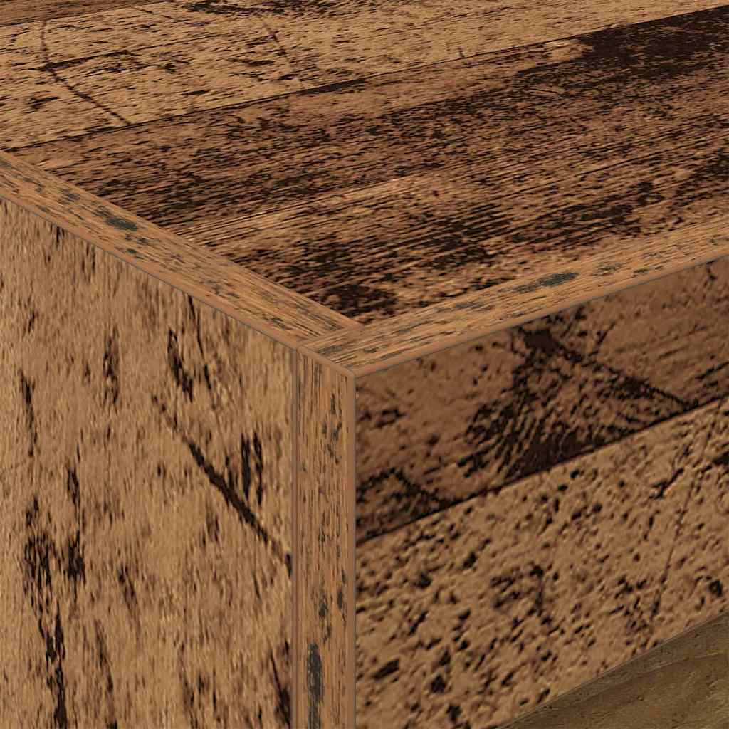 Nattbord med skuff Gammelt tre 50 x 40 x 45 cm Konstruert tre