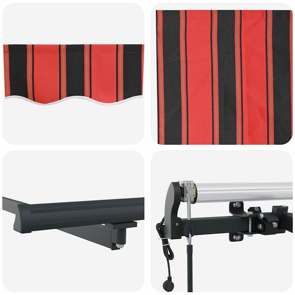 Innvendbar Markise Flerfarget 400 x 200 cm