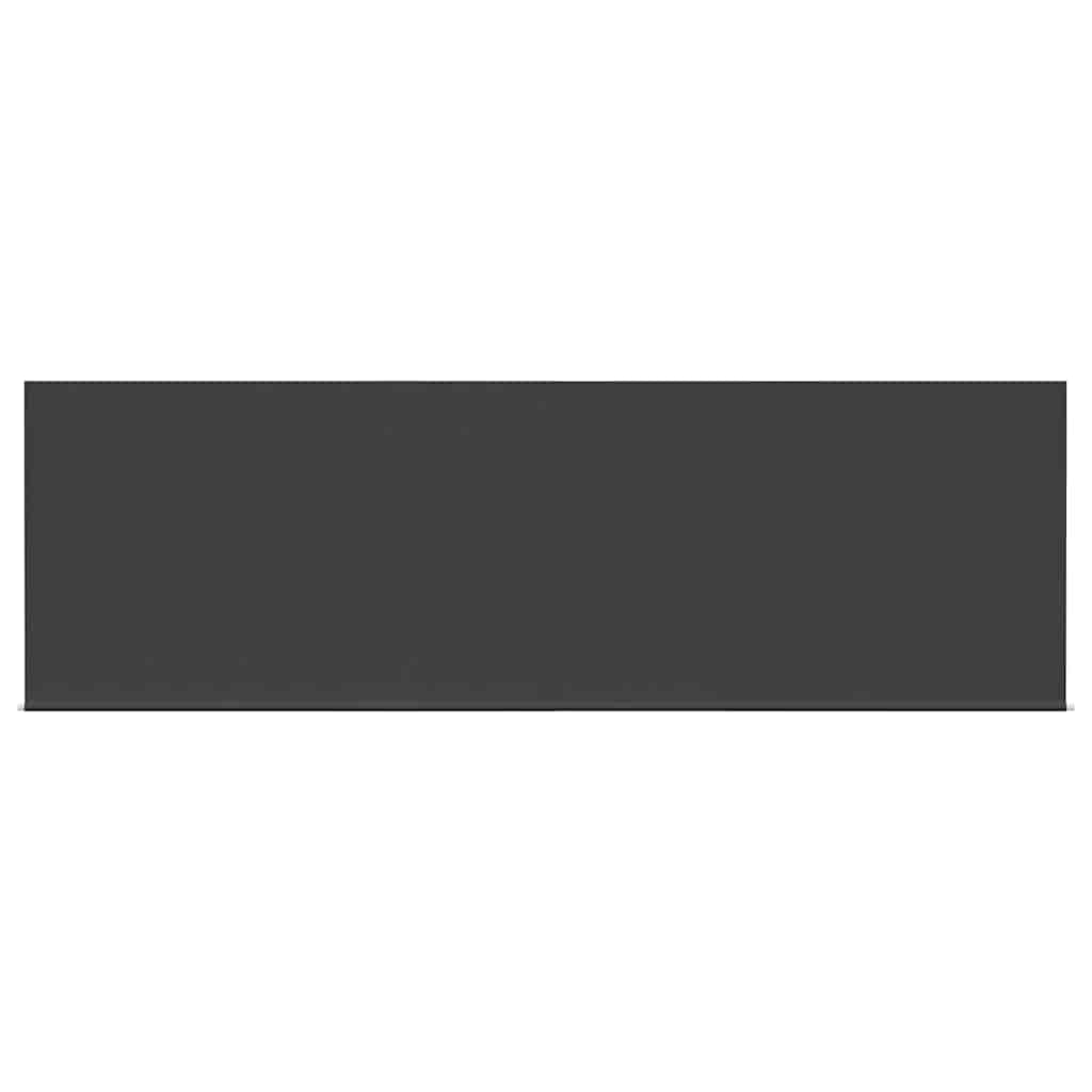 Innvendbar Markise Oransje og hvit 350x250 cm stoff