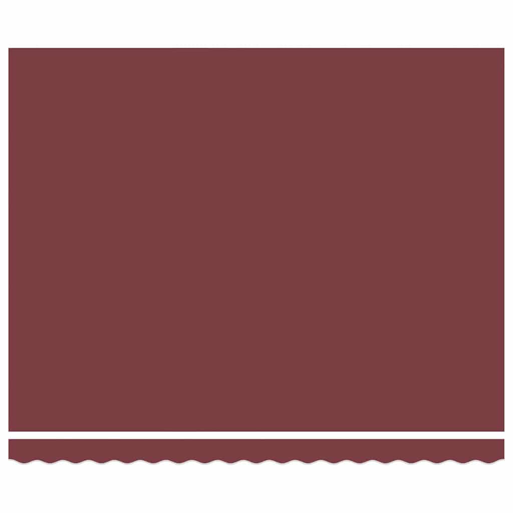 Innvendbar Markise Burgunder Rød 400x300 cm stoff