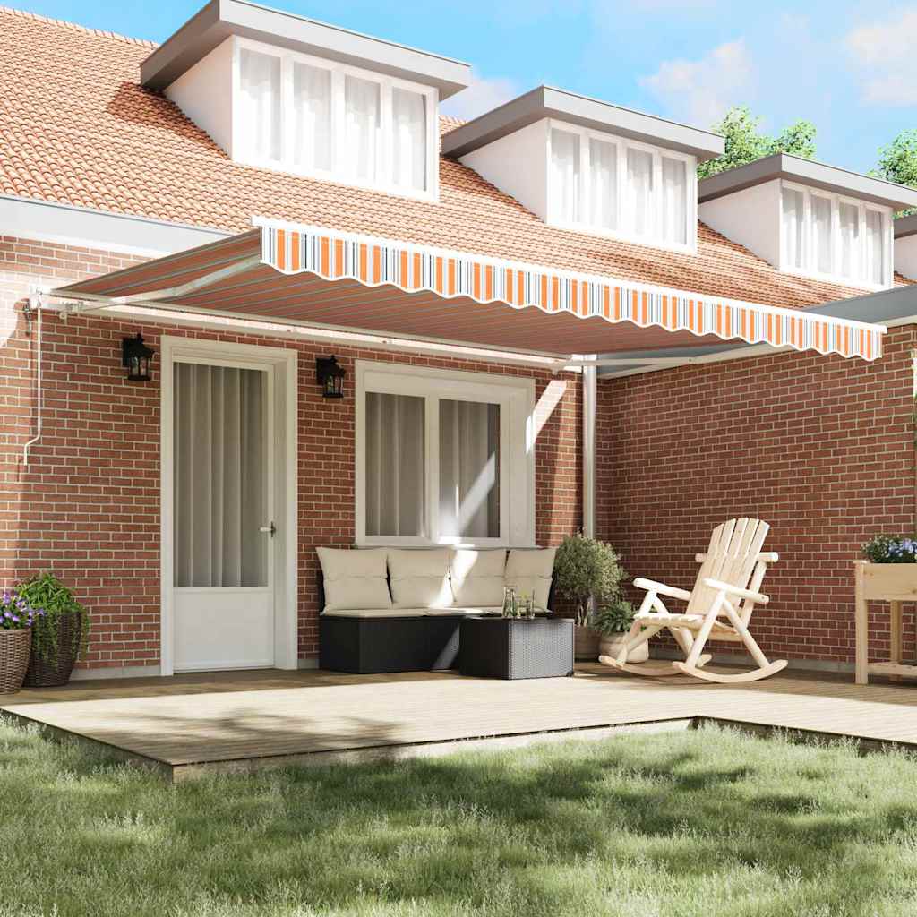 Innvendbar Markise 450 × 300 cm Flerfarget